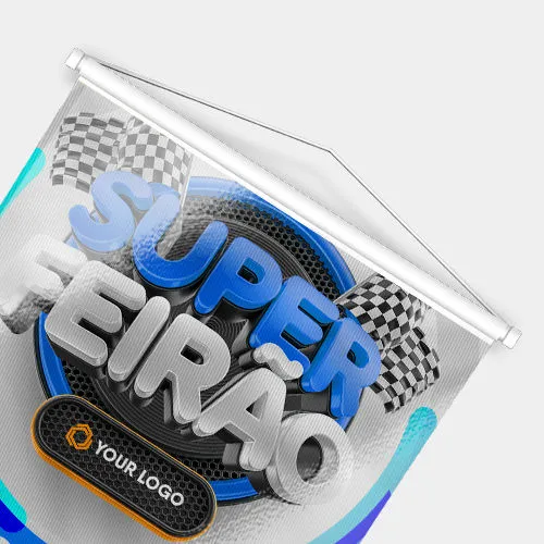 Exemplo de Banner Impresso em Atibaia - Megaflood