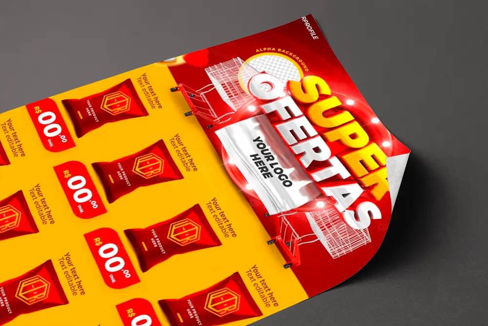 Impressão de Panfletos em Atibaia - Megaflood